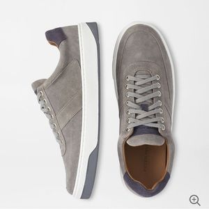Peter Millar Vantage Suede Sneaker